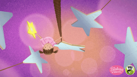Gold Star Wand Pinkalicious GIF