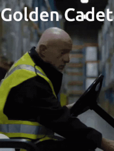 Golden Cadet Cart GIF