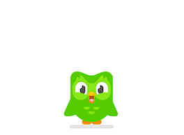 Golden Duolingo Transformation GIF