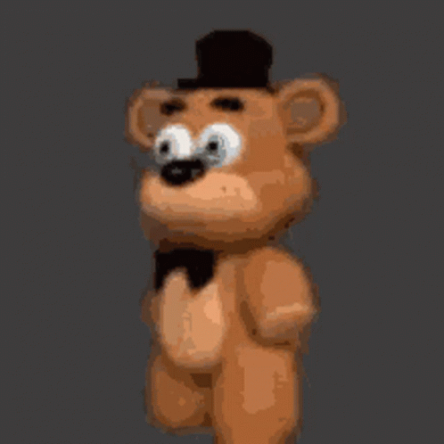 Golden Freddy Active Dancing GIF