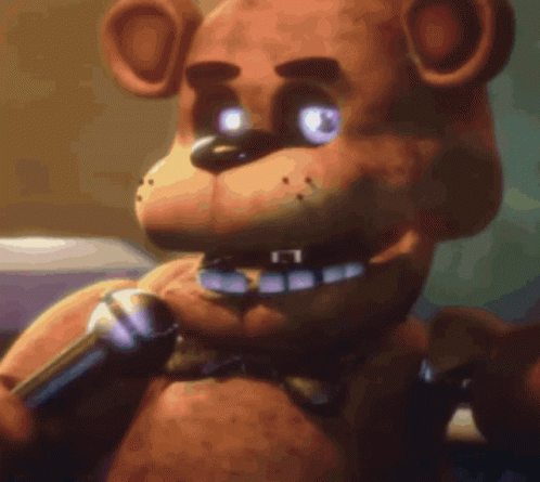 Golden Freddy Eye Flashes GIF