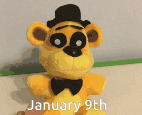 Golden Freddy Fell Down GIF
