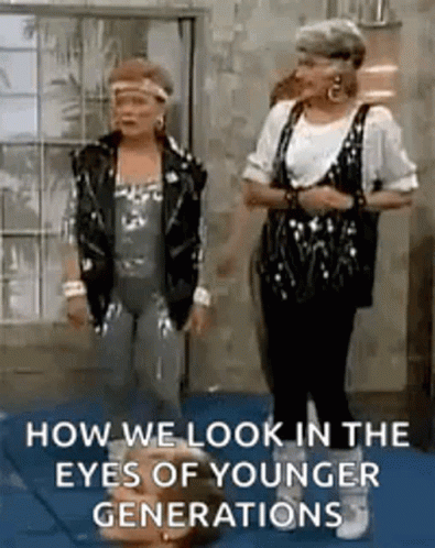 Golden Girls How We Look GIF