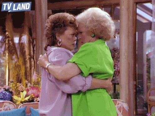Golden Girls Hug Dance GIF