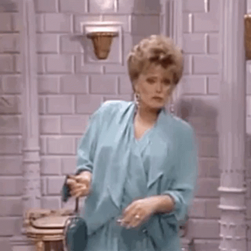 Golden Girls In A Rush GIF