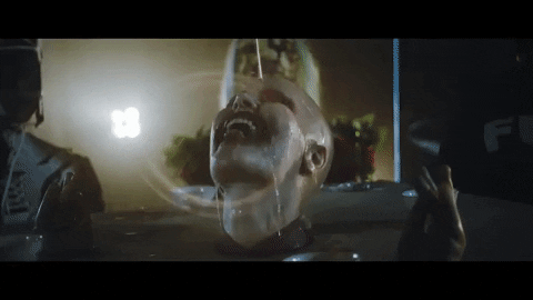 Golden Shower Pee Face Fever Ray GIF