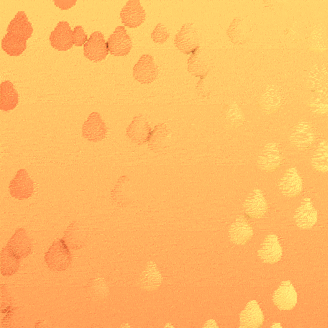 Golden Shower Rain Animated Art GIF