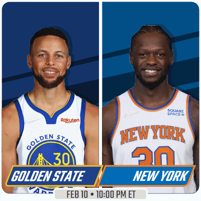 Golden State Warriors and Knicks Game