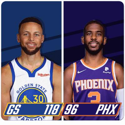Golden State Warriors and Phoenix Suns Basketball Players
