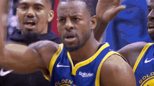 Golden State Warriors Andre Iguodala Pointing Finger GIF