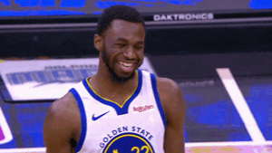 Golden State Warriors Andrew Wiggins Smiling GIF