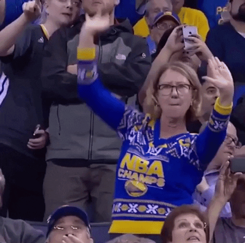 Golden State Warriors Fans Dance GIF