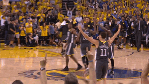 Golden State Warriors In Black Uniform GIF