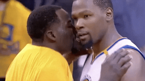 Golden State Warriors Kevin Durant And Draymond Green GIF