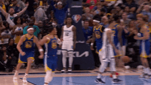 Golden State Warriors Looking Happy GIF
