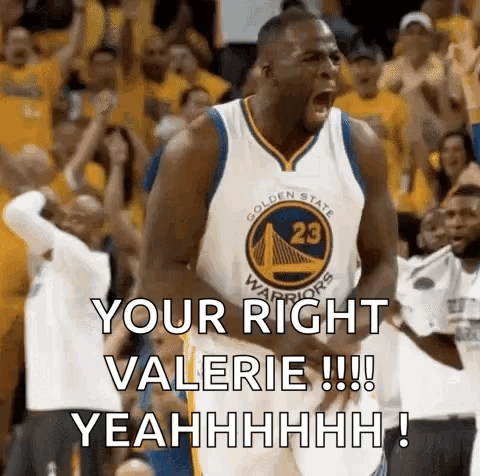 Golden State Warriors Player Screaming at Crowd