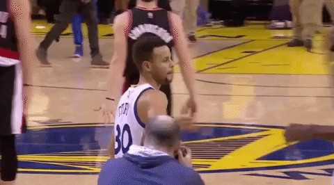 Golden State Warriors Stephen Curry And Kevin Durant GIF
