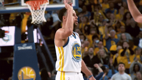 Golden State Warriors Stephen Curry And Klay Thompson GIF