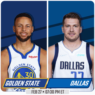 Golden State Warriors Vs. Dallas Mavericks Pre Game GIF