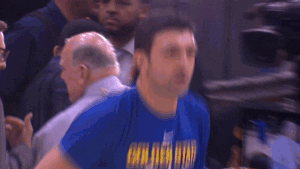 Golden State Warriors Warming Up Shoot Your Shot GIF