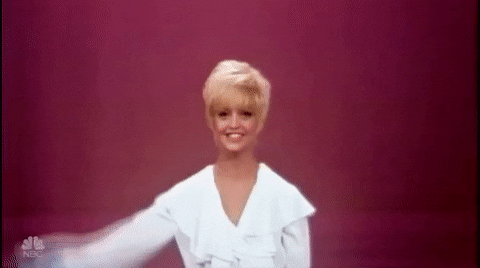 Goldie Hawn Hit Head With Plastic Hammer Boing GIF