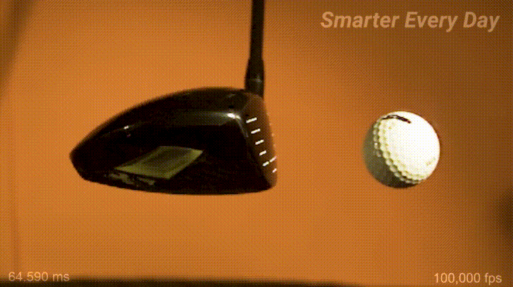 Golf Ball Slow Motion GIF