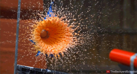 Golf Ball Targeting Balloon GIF