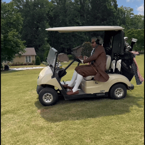 Golf Cart Bad Aim GIF