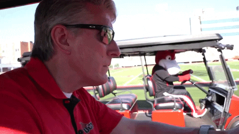 Golf Cart Racing Moment GIF