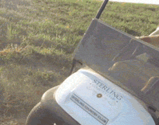 Golf Cart Reversed And Overturned GIF