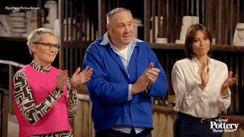 Golf Clap Jones Taylor Eclair Great Pottery GIF