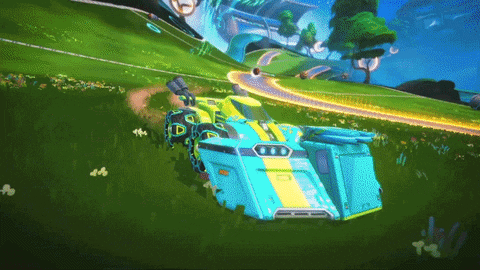 Golf Course In Rocket League GIF