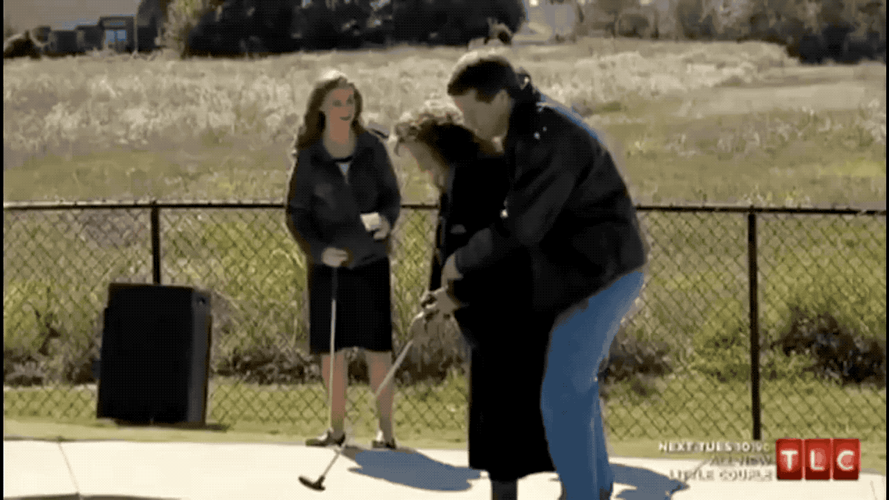 Golf Dry Hump Actions GIF