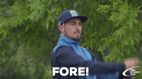 Golf Shot Bad Aim GIF