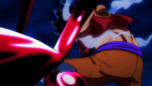 Goma Goma Luffy Gear 4 GIF