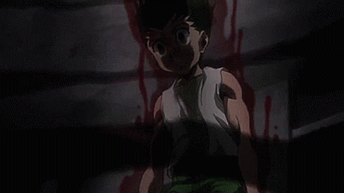 Gon Freecss Looming Anime Rage GIF