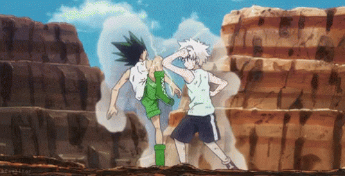 Gon Killua Pfp Fight Scene GIF