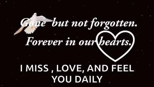 Gone But Not Forgotten Poster GIF