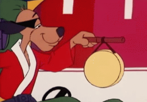 Gong Hong Kong Phooey Cartoon GIF