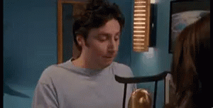 Gong Zach Braff Scrubs GIF