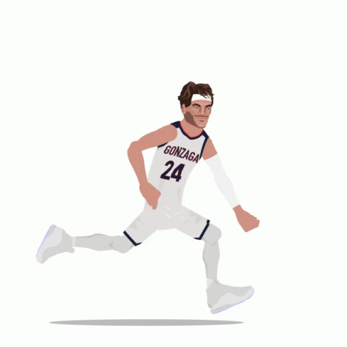 Gonzaga Bulldogs Basketball Player Poster GIF