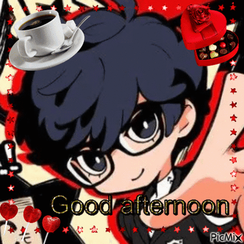 Good Afternoon Cartoon Character
