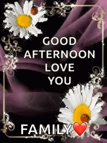 Good Afternoon Happy Monday Loving Family GIF