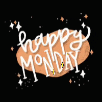 Good Afternoon Happy Monday Starry Sky GIF