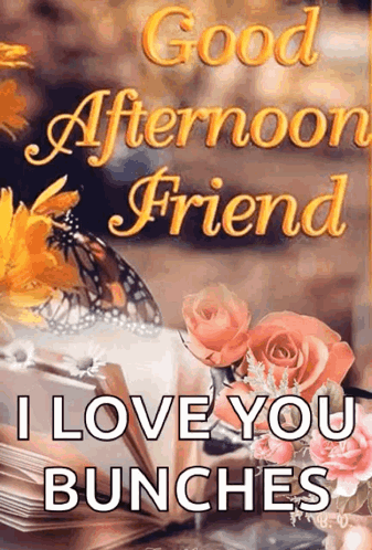 Good Afternoon Happy Monday Sweet Friend GIF
