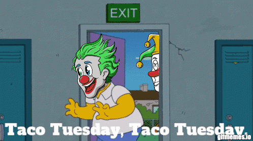 Good Afternoon Happy Tuesday Sneaky Clowns GIF