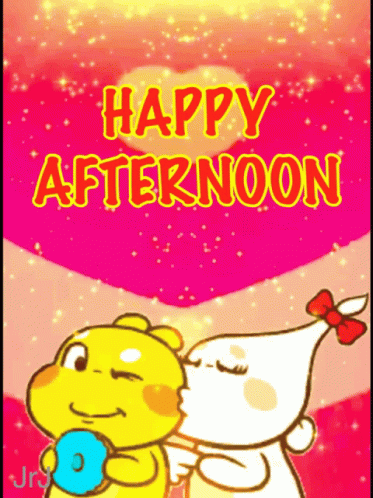 Good Afternoon My Love Qoobee And Jeannie GIF