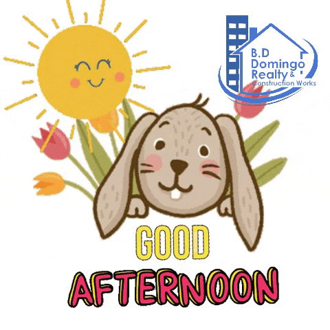 Good Afternoon Wednesday Bunny GIF