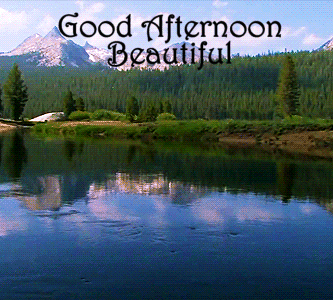 Good Afternoon Wednesday Lake GIF