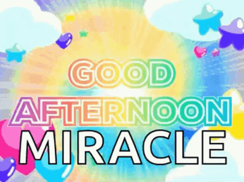 Good Afternoon Wednesday Miracle GIF